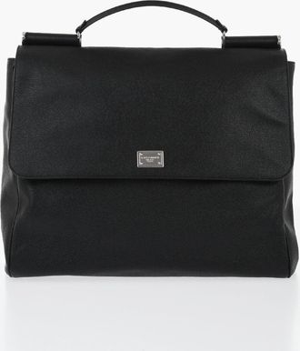 Dolce & Gabbana Pebbled Leather Crossbody Bag Dolce & Gabbana