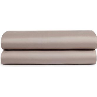 Sunday Citizen Premium Flat Sheet in Taupe at Nordstrom, Size King