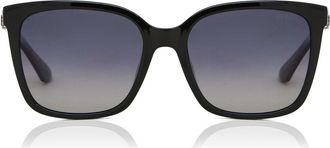 Guess GU7865 Polarized 01D Womens Sunglasses Black Size 57