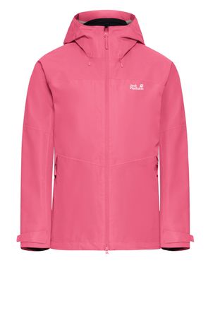 Jack Wolfskin 3-in-1-Funktionsjacke JACK WOLFSKIN, Damen, Gr. XXL, bubblegum, Obermaterial: 100% Polyester. Futter: 100% Polyester. Wattierung: 100% Polyester, Jack
