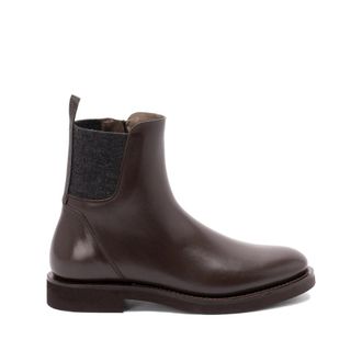 Brunello Cucinelli Scarpe Marrone-Donna