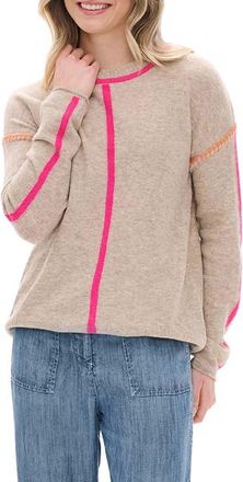 Hatley Maeve Crewneck Sweater in Oatmeal Melange at Nordstrom, Size X-Small