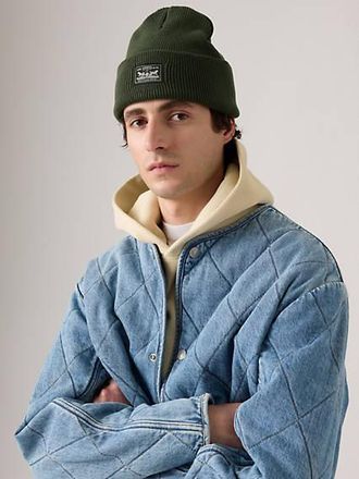Levi's Backpatch Beanie - Mens - One Size - Green