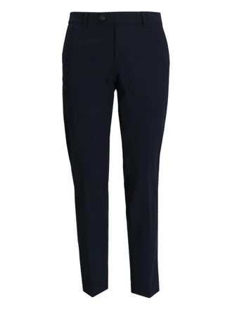 BOSS Geplooide chino - Blauw