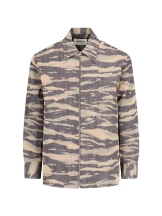 Jil Sander Zip Shirt - Beige