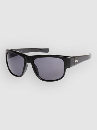 Quiksilver Time Box Shiny Black Zonnebril zwart