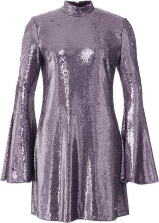 Aniye By Jurk 181740 22 - Dames - Feestkleedjes - Paars - M - Pailletten - Kleedjes