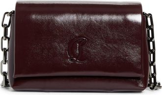 Christian Louboutin Small Loubi54 Soft Naplak Leather Shoulder Bag in Amara at Nordstrom