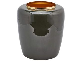 Schubiger M&ouml;bel Vase Waterproof Teal H: 35 cm