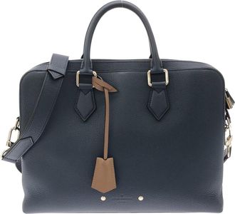 Louis Vuitton Taurillon Navy Leather Briefcase (Pre-Owned)