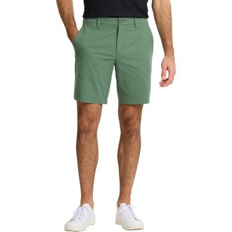 Tommy Bahama Barbados Pro 9-Inch Flat Front IslandZone Shorts in Dark Jade at Nordstrom, Size 44