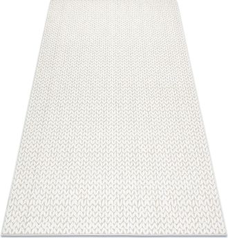 RugsX Rugsx - Alfombra Spring 20467558 Sisal Espina De Pescado, Bucle - Beige Beige 140x200 Cm