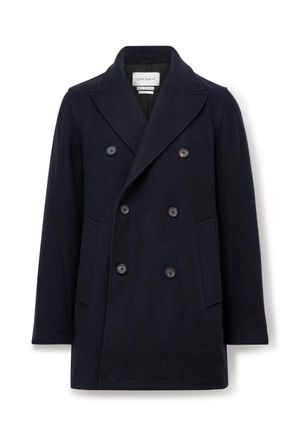Oliver Spencer Albion Double-Breasted Felt Coat