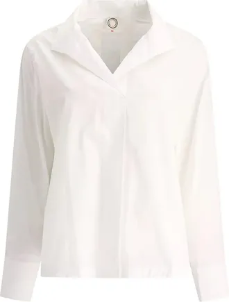 Ines De La Fressange Camicia con maniche a 3/4 - Bianco
