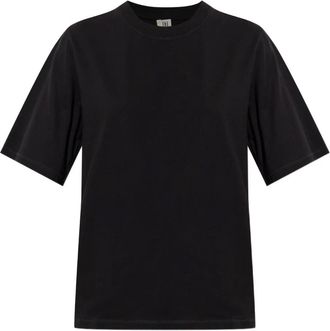 By Malene Birger Hedil katoenen T-shirt - Zwart
