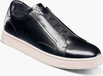 Florsheim Mens Monopoli Slip On Shoes In Black