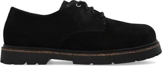 Birkenstock Highwood derby schoenen - Heren - Veterschoenen - Zwart - 44 EU - Su&egrave;de - Schoenen