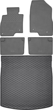 OEM Juego De Alfombrillas De Goma Para Coche Y Maletero Para Mazda 6 Iii Kombi Desde Enero De 2013
