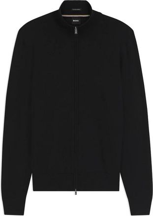 HUGO BOSS Jersey con cremallera H-Balonso - Knitwear - Hombre - Negro - 2XL