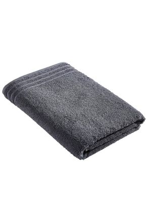 Vossen Duschtuch, Grau, Textil, Uni, 67x140 cm, Made in Austria, Oeko-Tex Standard 100, saugfähig, Aufhängeschlaufe, angenehm weich, hochwertige Qualität, Bo