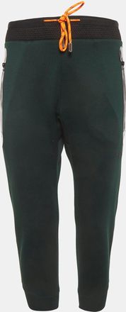 Dsquared2 Green Jersey Crop Joggers