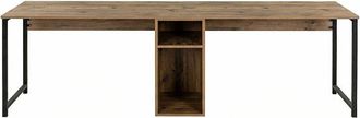 Hanah Home Modern Study Desk With Wall-Mount Option