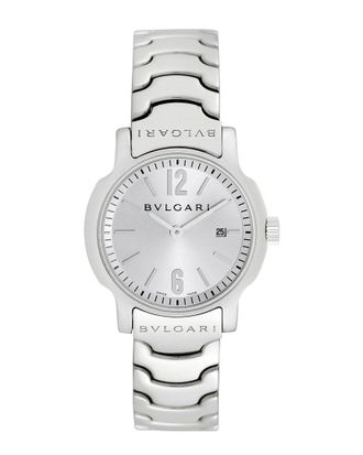 Bulgari Womens Solotempo Watch, Circa 2000s (Authentic Pre-Loved)