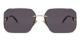 Bulgari BV40026U 33A Womens Sunglasses Gold Size 62