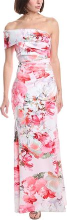 Eliza J Sleeveless Printed Maxi Dress