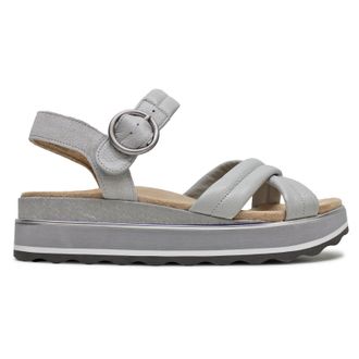 Vionic Reyna Suede Leather Womens Comfort Sandals - Vapor - Size:UK 8