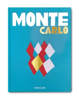 ASSOULINE Monte Carlo by S&eacute;gol&egrave;ne Cazenave Manara book - unisex - Silk - OS - Blue