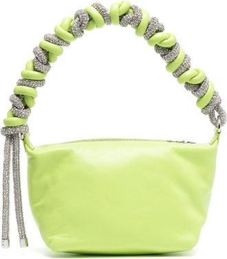 Kara Phone Cord leather bag - women - Leather - One Size - Green
