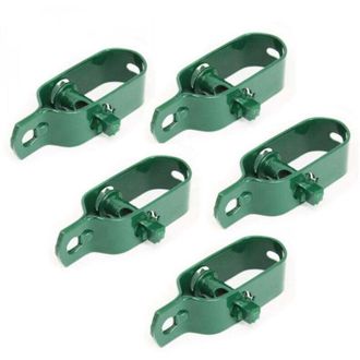 OEM Juego De 5 Tensores De Acero Galvanizado Con Revestimiento De Pl&aacute;stico, Tama&ntilde;o 2, Para Alambre De Cercado U Otros Materiales -crezuo
