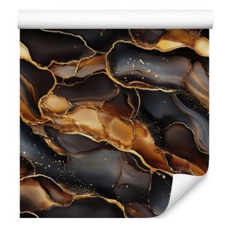 OEM Carta Da Parati Color Ruggine E Marrone Per Soggiorno E Camera Da Letto, 50x1000 Cm