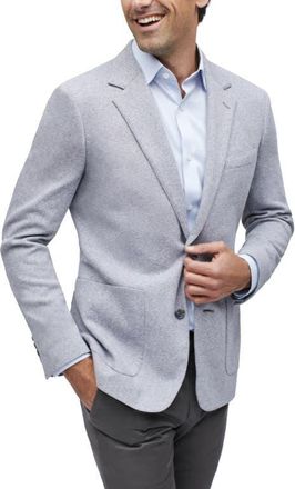 Bonobos Jetsetter Trim Fit Knit Cotton Sport Coat in Grey at Nordstrom, Size 42Regular