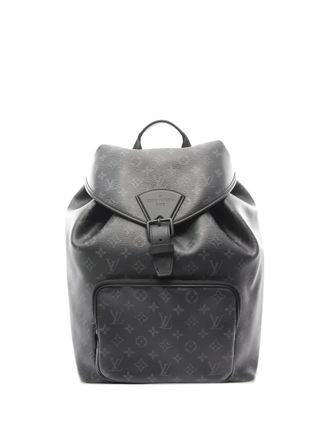 Louis Vuitton 2010s Montsouris leren rugzak met monogram - Zwart