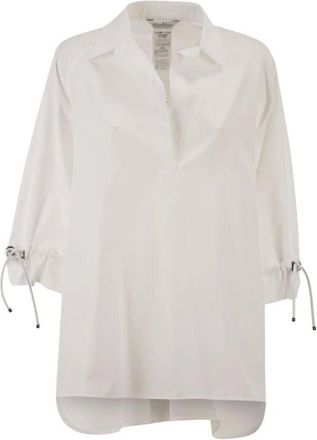 Max Mara Mujer, Blusas y Camisas, Blanco, Talla: M