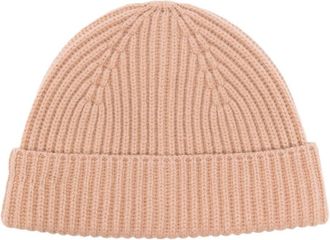 Joseph merino-wool ribbed-knit beanie - women - Merino - One Size - Neutrals
