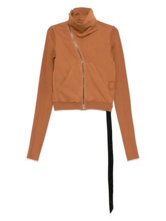 Rick Owens Mountain sweat jacket - women - Organic Cotton - S - Orange