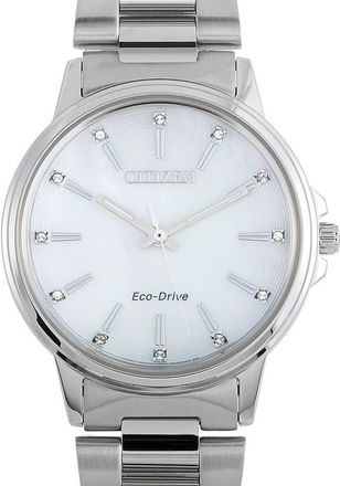 Citizen Chandler Quartz Mother of Pearl Dial Ladies Watch FE7030-57D