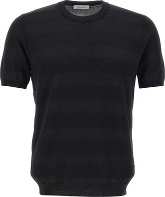 KANGRA T-shirt a righe - Nero