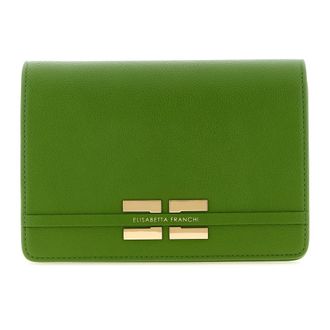 Elisabetta Franchi Mujer, Bolsos, Verde, Talla: ONE Size