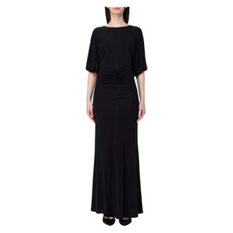 Twinset Dames, Jurken, Zwart, Maat: M