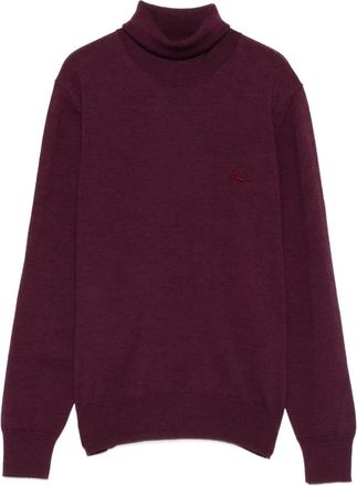 Etro Maglione con ricamo - Viola