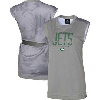 Outerstuff Womens Gray New York Jets No Sweat Tank Top at Nordstrom, Size X-Large