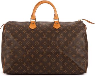 Louis Vuitton Pre-owned Womens Speedy 4 Travel Bag - Brown - One Size