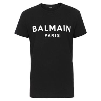 Balmain Black Logo T-shirt