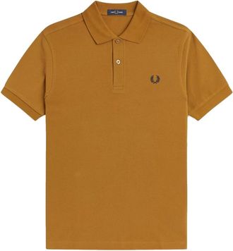 Fred Perry Hombre, Camisetas, Marr&oacute;n, Talla: XL