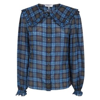 Chlo&eacute; Cowboy-blouse - Dames - Blouses & Shirts - Veelkleurig - Maat: S Katoen