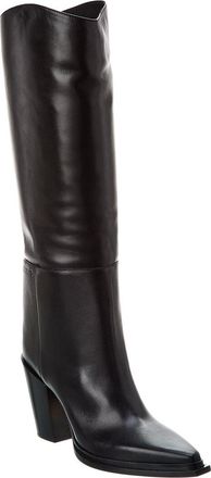 Jimmy Choo London Cece 80 Leather Knee-High Boot